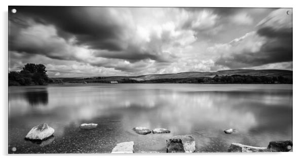 HL0024W - Hollingworth Lake - Wide Acrylic by Robin Cunningham