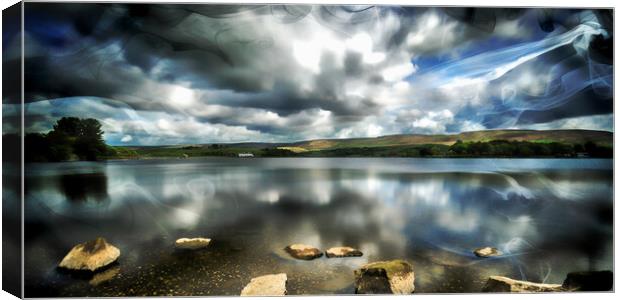 HL0019W - Spirit Of The Lake - Wide Canvas Print by Robin Cunningham