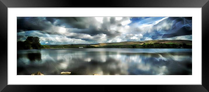 HL0019P - Spirit Of The Lake - Panorama Framed Mounted Print by Robin Cunningham