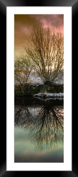 RC0004P - The First Sprinkling - Panorama Framed Mounted Print by Robin Cunningham
