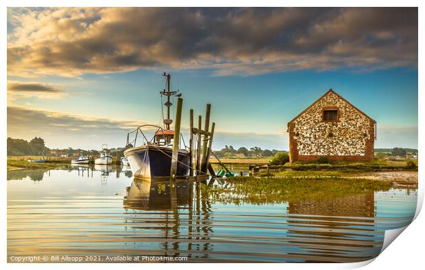 Top of the tide. Print by Bill Allsopp