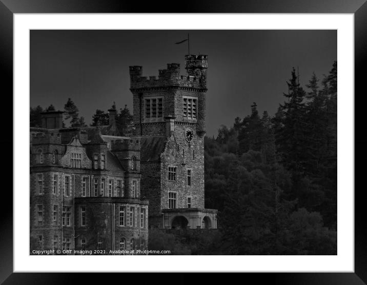 Carbisdale Castle Ardgay Sutherland Highland Scotland Framed Mounted Print by OBT imaging
