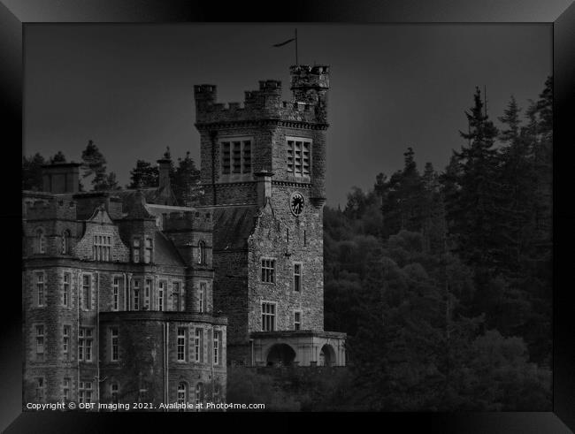 Carbisdale Castle Ardgay Sutherland Highland Scotland Framed Print by OBT imaging