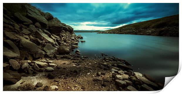 FA0001W - Gorple Lower Reservoir - Wide Print by Robin Cunningham