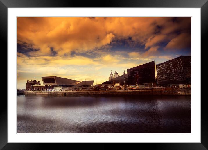 FA0005S - On the Waterfront - Standard Framed Mounted Print by Robin Cunningham