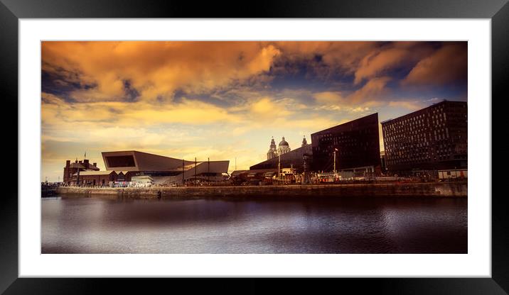 FA0005W - On the Waterfront - Wide Framed Mounted Print by Robin Cunningham