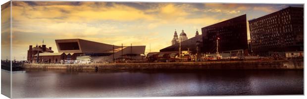 FA0005P - On the Waterfront - Panorama Canvas Print by Robin Cunningham
