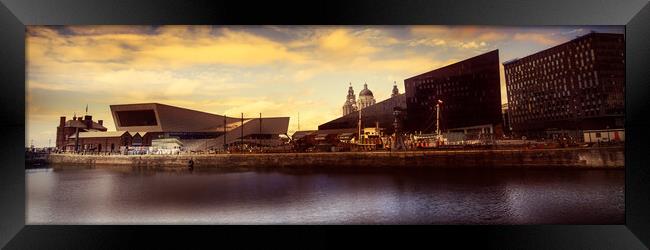 FA0005P - On the Waterfront - Panorama Framed Print by Robin Cunningham