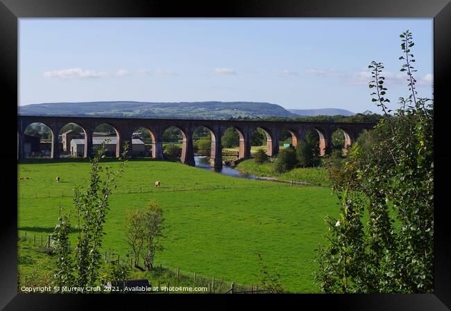 Whalley Viaduct - Lancashire Framed Print by Murray Croft