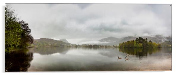 Grasmere  Lake District  Acrylic by Maggie McCall