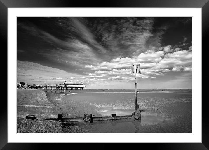 Cleethorpes Pier Framed Mounted Print by Darren Galpin