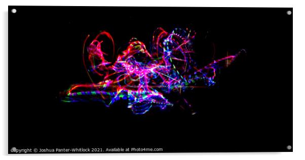 Dancing light 2 Acrylic by Joshua Panter-Whitlock