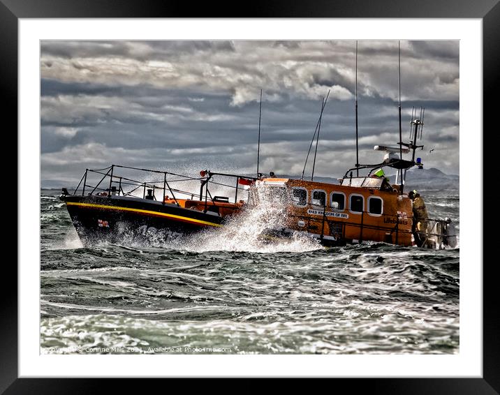 RNLB The Kingdom of Fife Framed Mounted Print by Corinne Mills