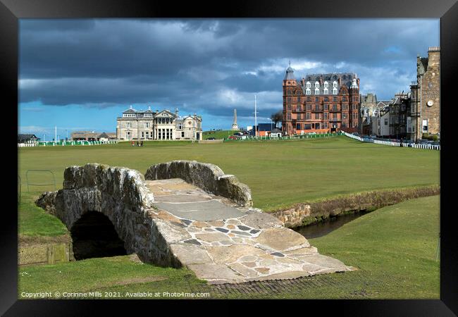 The Old Course, St Andrews Framed Print by Corinne Mills