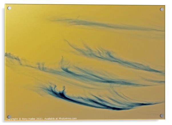 Cirrus Cloud inverted Acrylic by Rory Hailes