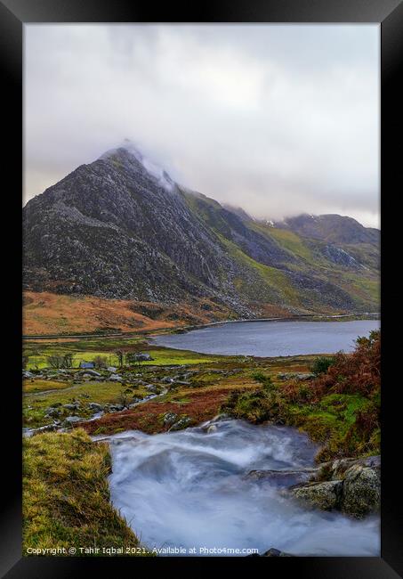 Tryfan Mountain Framed Print by Tahir Iqbal