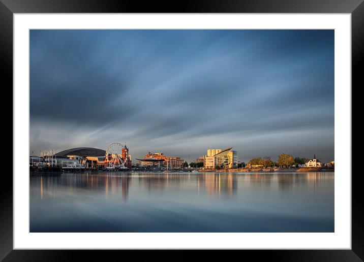 Cardiff Bay, Wales Framed Mounted Print by Alan Le Bon