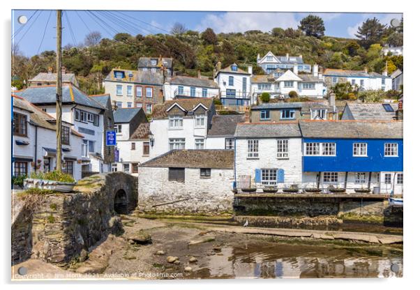 Polperro Acrylic by Jim Monk