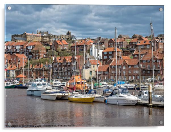 Whitby, North Yorkshire  Acrylic by June Ross