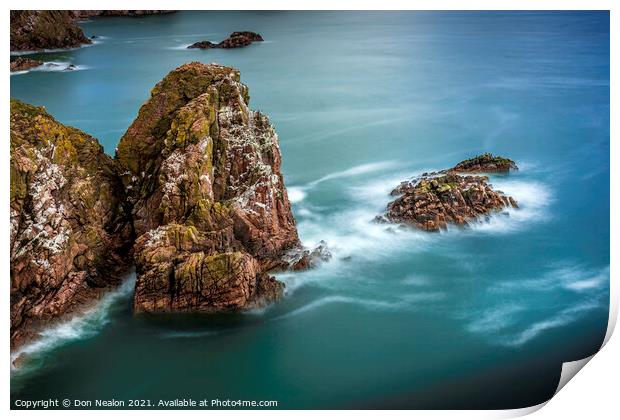 Majestic Pillar of Granite, Robie's Haven Print by Don Nealon