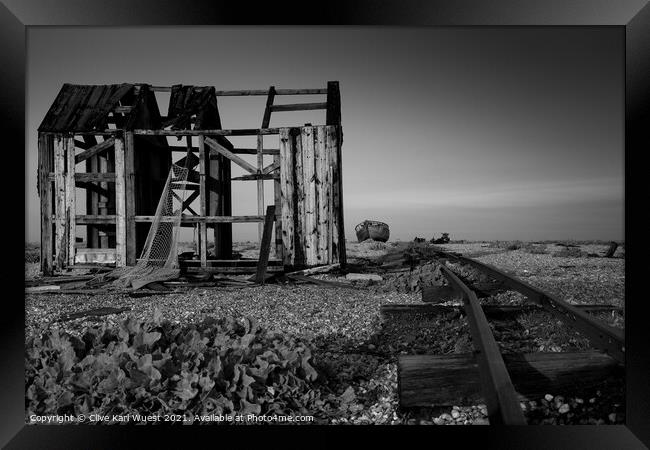 Dungeness   Framed Print by Clive Karl Wuest