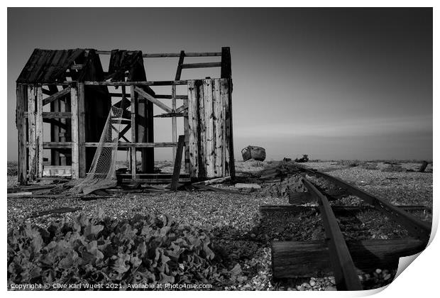 Dungeness   Print by Clive Karl Wuest