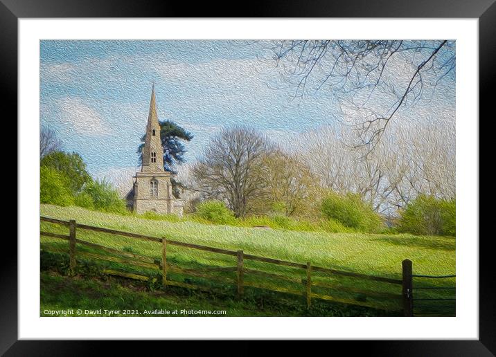 St. Faith's Church Framed Mounted Print by David Tyrer