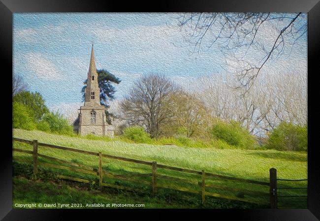 St. Faith's Church Framed Print by David Tyrer