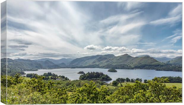 Majestic Catbells and Derwent Water Canvas Print by James Marsden