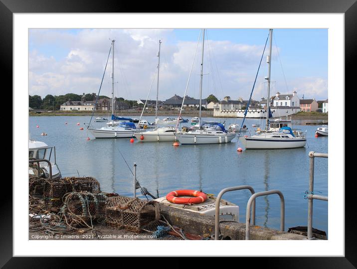 Summer Isle of Whithorn, Galloway, Scotland Framed Mounted Print by Imladris 