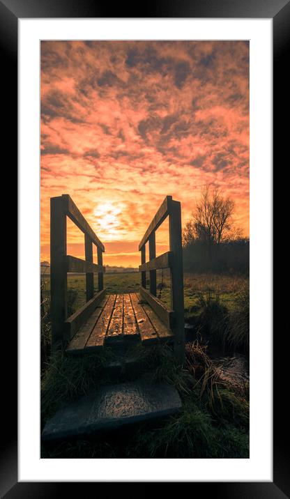 HL0027W - Almost There - Wide Framed Mounted Print by Robin Cunningham