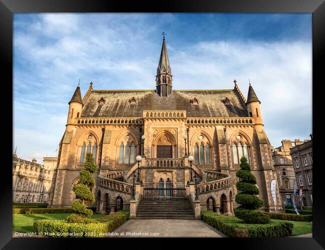 McManus Art Gallery and Museum in Dundee Framed Print by Mark Sunderland