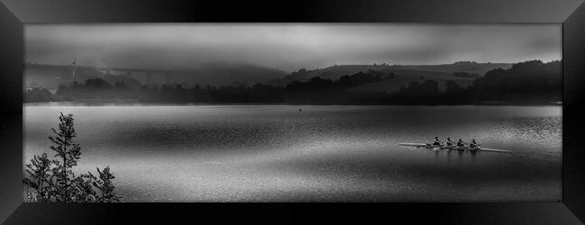 HL0014S - 4 in the Morning - Panorama Framed Print by Robin Cunningham