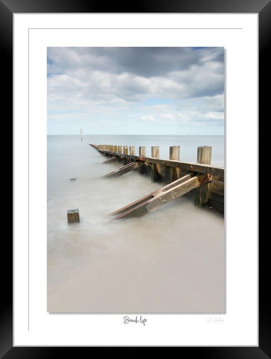 Beach life Framed Mounted Print by JC studios LRPS ARPS