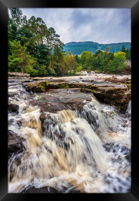 Falls of Dochart, Killin, Scotland Framed Print by Mark Llewellyn