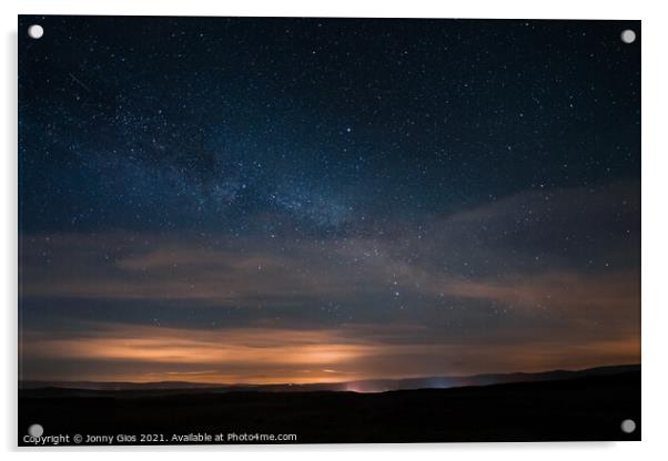 Milky Way from Shap Acrylic by Jonny Gios