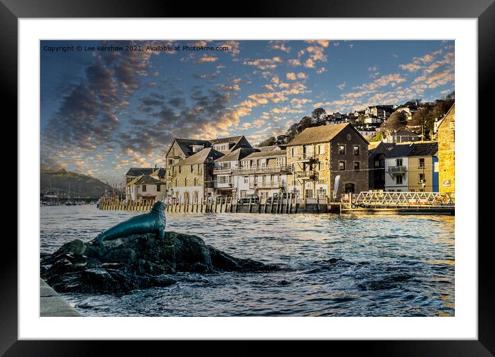 Nelson's Watch at Looe Framed Mounted Print by Lee Kershaw