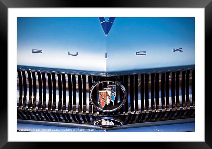 Buick Framed Mounted Print by Ian Merton