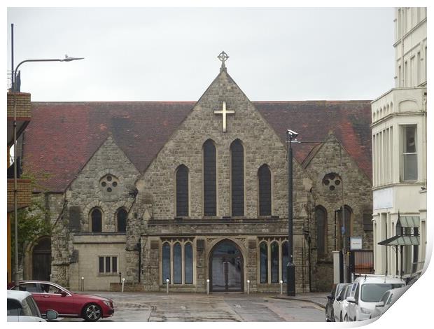 St John's Church Southend Print by John Bridge