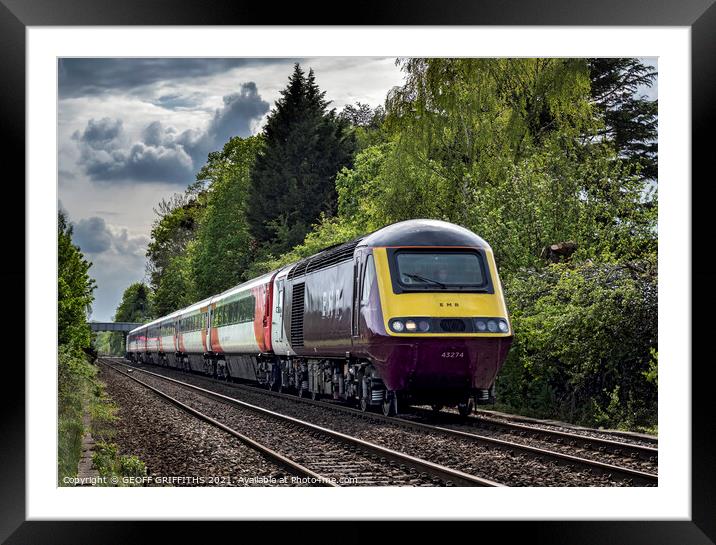 HST 43274 Framed Mounted Print by GEOFF GRIFFITHS