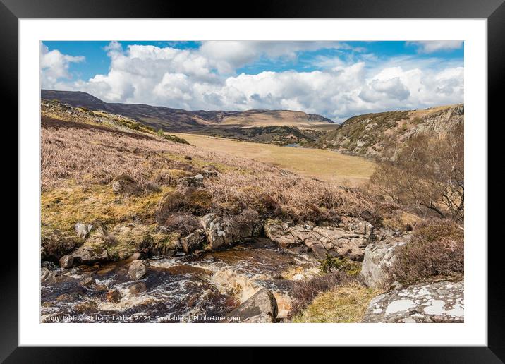 Blea Beck, Cronkley Fell and Scar, Teesdale Framed Mounted Print by Richard Laidler