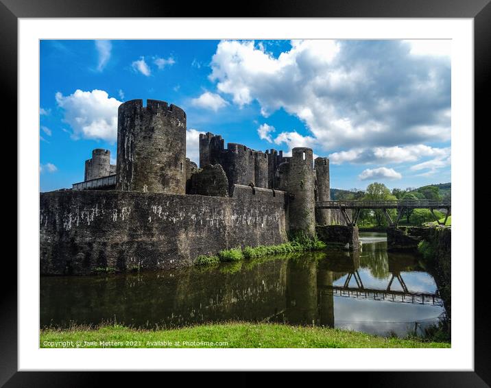 Magnificent Castle  Framed Mounted Print by Jane Metters