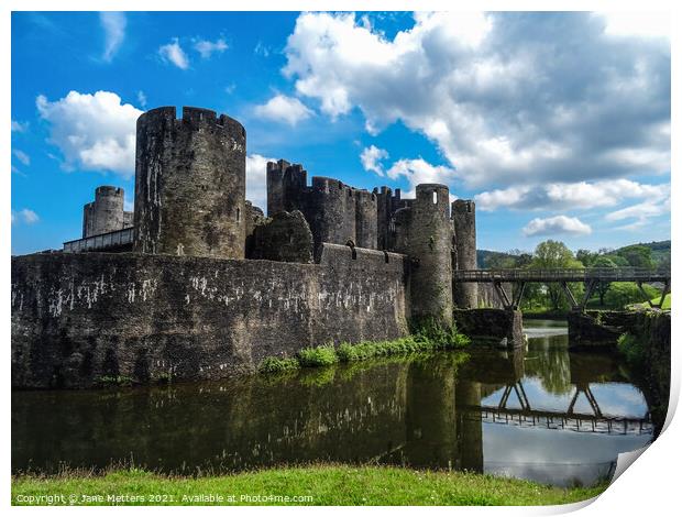 Magnificent Castle  Print by Jane Metters