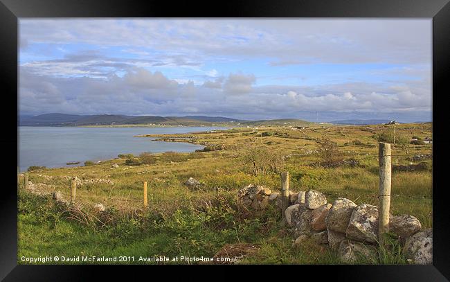 Donegal delight Framed Print by David McFarland