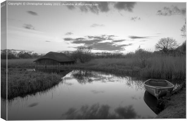 Hickling Broad Canvas Print by Christopher Keeley