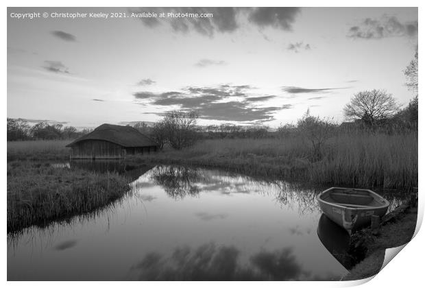 Hickling Broad Print by Christopher Keeley