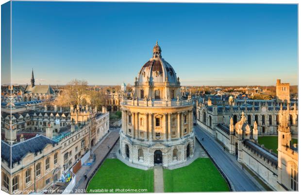 Radcliffe Camera, Oxford, England Canvas Print by Justin Foulkes