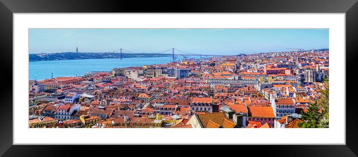 Lisbon City  Framed Mounted Print by Peter F Hunt