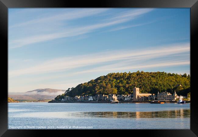 Oban, Argyll, Scotland Framed Print by Justin Foulkes