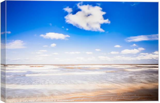 Spring Clouds over the North sea Canvas Print by That Foto
